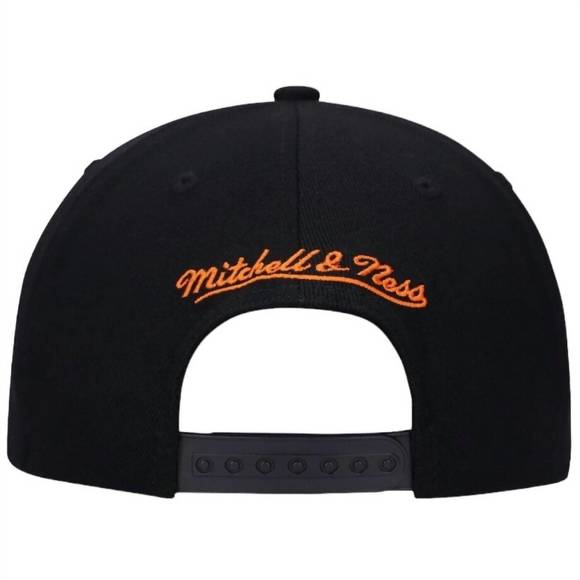 NEW MITCHELL & NESS men's nba new york knicks downtime redline snapback hat in b - Picture 4 of 5